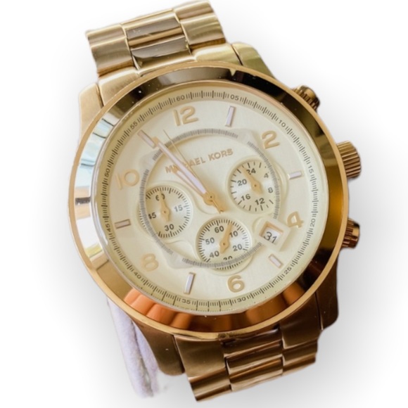 ⏱️ Men’s Gold Michael Kors Watch | Classic Style - Picture 2 of 15
